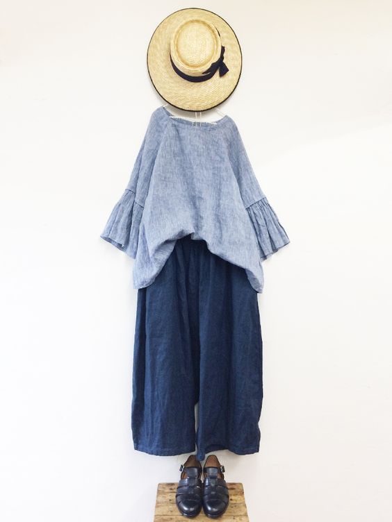 亞麻材質　亞麻衣服穿搭